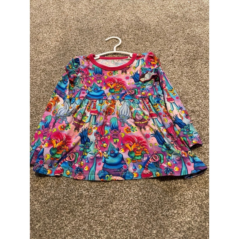 2T peplum bamboo Trolls top
